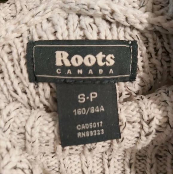 Roots long tunic cowl neck sweater  size Small - Picture 3 of 7